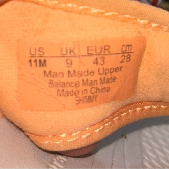 Ryka Womens Size 11 Flip Flop Sandals Silver and Orange - Picture 7 of 7